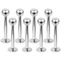 ASTM F136 Titanium Internal Threaded Labret Stud Body Piercing Accessories